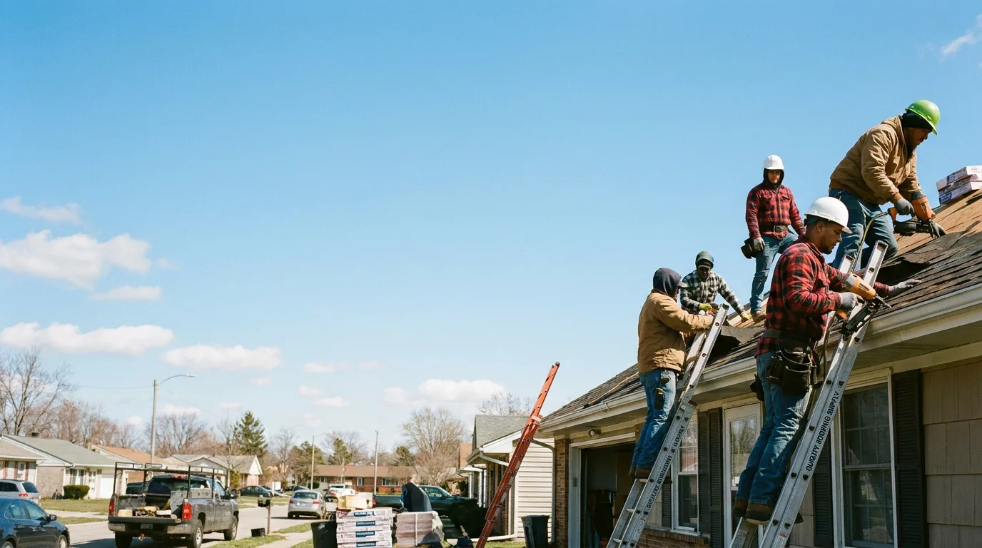 Roofing in Saint Louis, MI near me